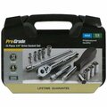 Cromo 0.25 in. Drive Metric Socket Set in Case - 13 Piece CR3314610